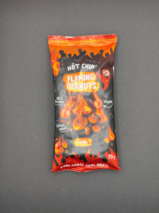 Hot Chip Erdnüsse - Flaming Peanuts - Extrem Scharf